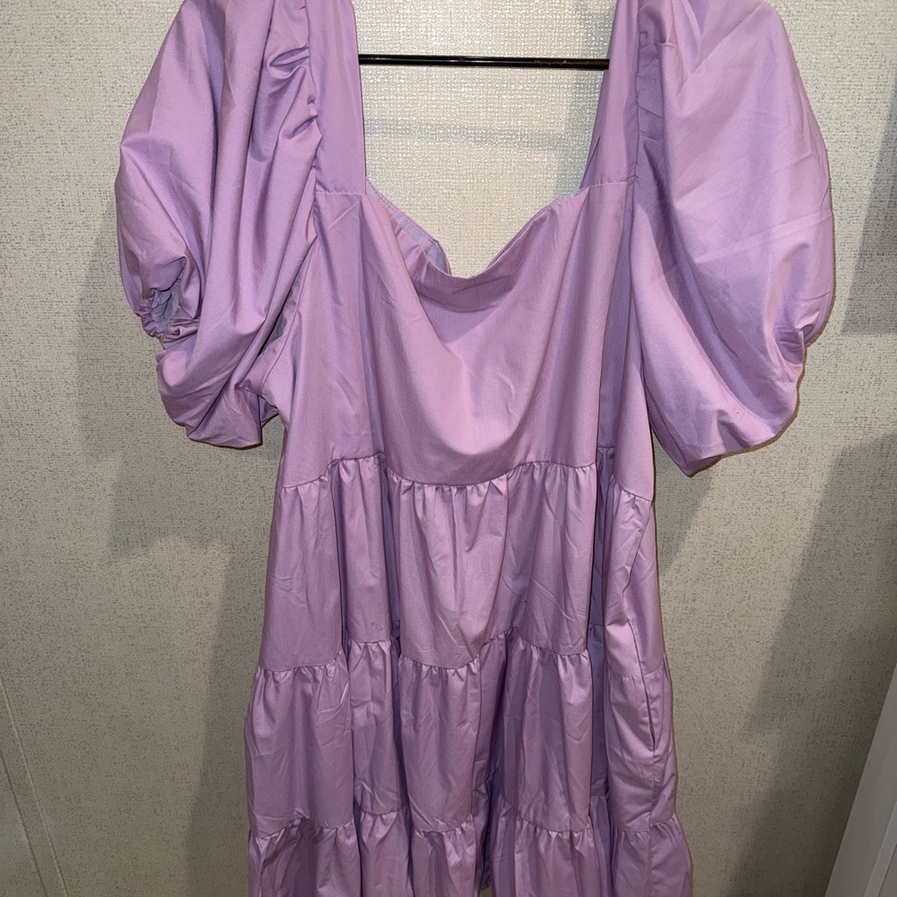 DAVI & DANI Lavender Maxi Dress